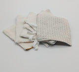 06 lingettes démaquillantes carrées en wax