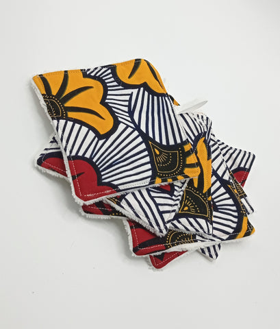 06 lingettes démaquillantes carrées en wax