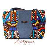 Grand sac à main zippée