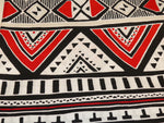 triangle rouge et blanc