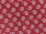 Tissu d'ameublement spiral réversible