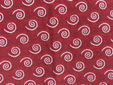 Tissu d'ameublement spiral réversible