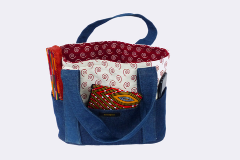 Sac cabas spiral réversible